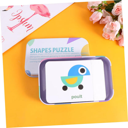 🧩 SmartShapes™ – Eğitici Ahşap Puzzle Seti (Zekâ ve Beceri Geliştirici Oyuncak)